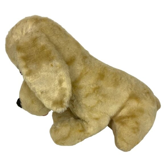 Rushton 1960s Golden Retriever Plush Puppy Dog With Floppy Ears 13 inch - Picture 3 of 11